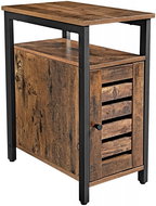 Stella I. Side Table, 60cm, Brown/Black - Side Table