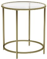 Odkladací stolík Einat, 55 cm, zlatý - Odkladací stolík