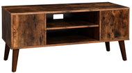 Stella TV Table, 110cm, Brown/Black - TV Table