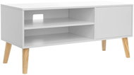 Stella TV Table, 110cm, White - TV Table