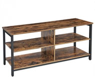 Stella I. TV Table, 110cm, Brown/Black - TV Table