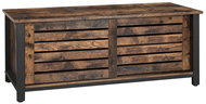 Stella TV Table, 110cm, Brown/Black - TV Table