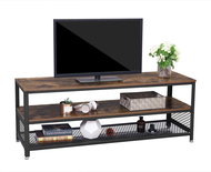 TV Table Stella II., 140cm, Brown/Black - TV Table