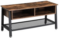 Stella III. TV Table, 100cm, Brown / Black - TV Table