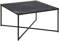 Square Coffee Table Alma, 80cm, Black - Coffee Table