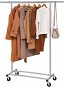 Evelyn mobile stand, 160 cm, silver - Clothes Hanger