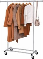 Evelyn mobile stand, 160 cm, silver - Clothes Hanger