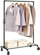 Mobile stand Alan, 136 cm, black - Clothes Hanger