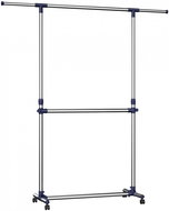 Saimon mobile stand, 198 cm, silver / blue - Stand