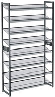 Salen Shoe Rack, 164cm, Grey - Shoe Rack