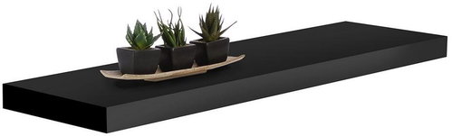 Wall shelf Hylde 2, 90 cm black - Shelf - Main image