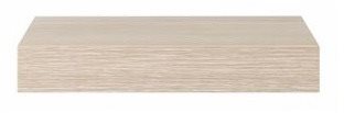 Hylde wall shelf, 23.5 cm, gray oak - Shelf - Main image