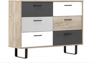Chest of 6 drawers Florida, 120 cm - Chest of Drawers
