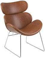 Cesar Relaxation Chair, Cognac - Armchair