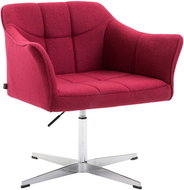 Swivel Chair Johana Red - Armchair