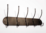 Wall Rack with 5 Milano Hooks, 60cm - Coat Hanger