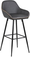 Bar chair Disca (SET2 pcs), dove gray - Bar Stool