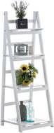 Bunk shelf Fredrik, 113 cm, white - Shelving Unit