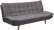 Sofa with folding backrest Zorra, gray - Couch