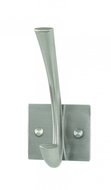Wall hook Merle, 12 cm, stainless steel - Coat Hanger