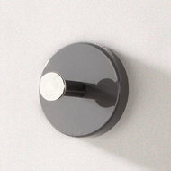 Wall hook Dilan, chrome / grey - Coat Hanger
