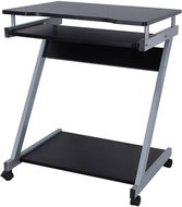 Work table Lena, 73 cm, black - Desk
