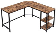 ARTENAT Lera Corner, 138cm, Brown/Black - Workbench
