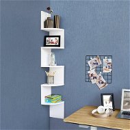 Juny wall shelf, 127 cm, white - Shelf