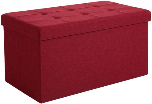 Maddie bench, 76 cm, red - Bench - Main image