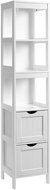 Shelf Maria, 141,5 cm, white - Shelving Unit