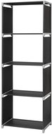 Manny shelf, 147 cm, black - Shelving Unit