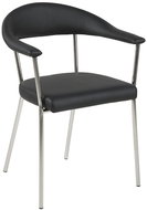 Dining Chair Avatar (SET 2 pcs), Black - Dining Chair