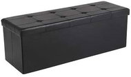 Maddie bench, 110 cm, black - Bench