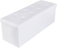 Maddie bench, 110 cm, white - Bench