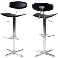 Jaris Bar Stool, Black - Bar Stool