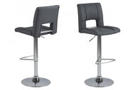 Larry bar stool (SET 2 pcs), dark gray - Bar Stool