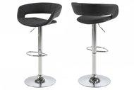 Marea Bar Stool (SET 2 pcs), Anthracite - Bar Stool