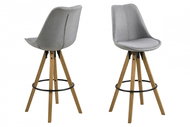 Wanita bar stool (SET 2 pcs), light gray - Bar Stool