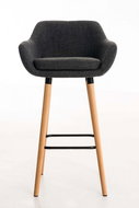 Grane bar stool (SET 2 pcs), dark gray - Bar Stool