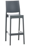 Bar stool May, dark gray - Bar Stool