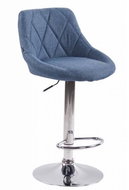 Lazo Bar Stool, Blue - Bar Stool