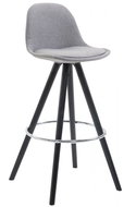 Frank Bar Stool, Grey - Bar Stool