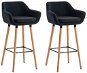 Grane Bar Chair (SET 2 pcs), Black - Bar Stool