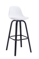 Tylen Bar Stool, White - Bar Stool