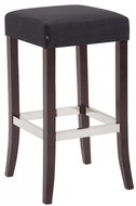 Tores Bar Stool, Black/Brown - Bar Stool