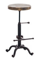 Gerrard Bar Stool, Black - Bar Stool