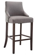 Ina Bar Stool, Grey/Black - Bar Stool