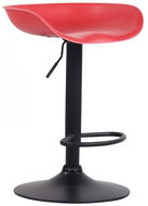 Anaheim Bar Stool, Black/Red - Bar Stool