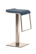 Lameng Bar Stool, Blue - Bar Stool