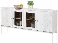 Fray Danish Style Chest of Drawers, 165cm, White - Chest of Drawers